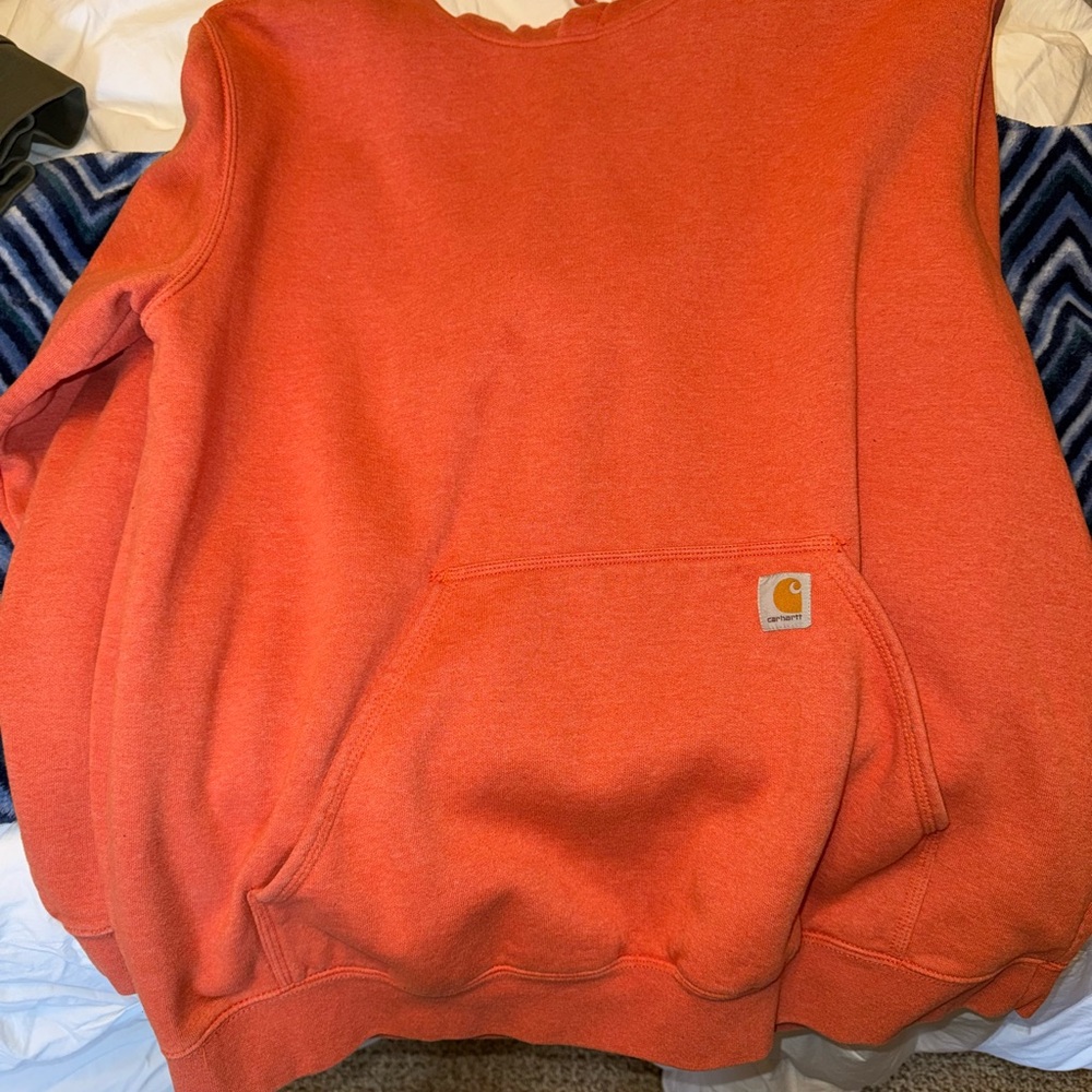 Carhartt Orange Hoodie